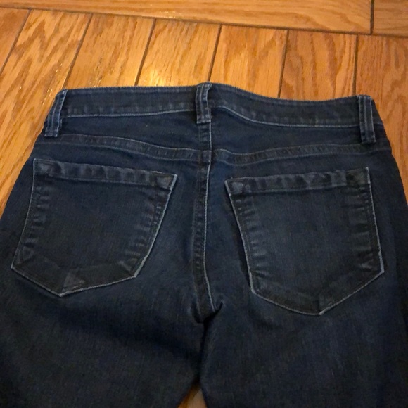 Loft Modern Straight 24P dark rinse jeans - Picture 5 of 7